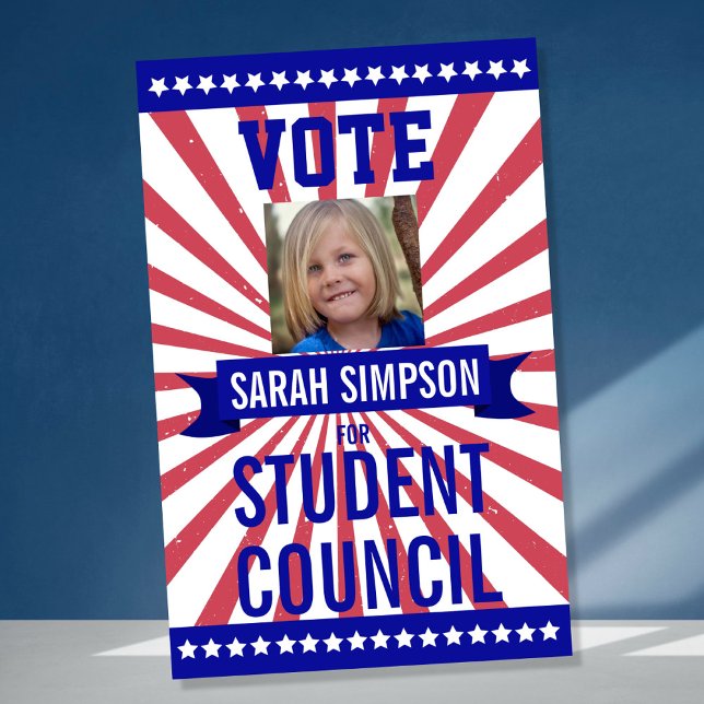 Poster président de la classe d'avis de vote, conseil des (Créateur téléchargé)