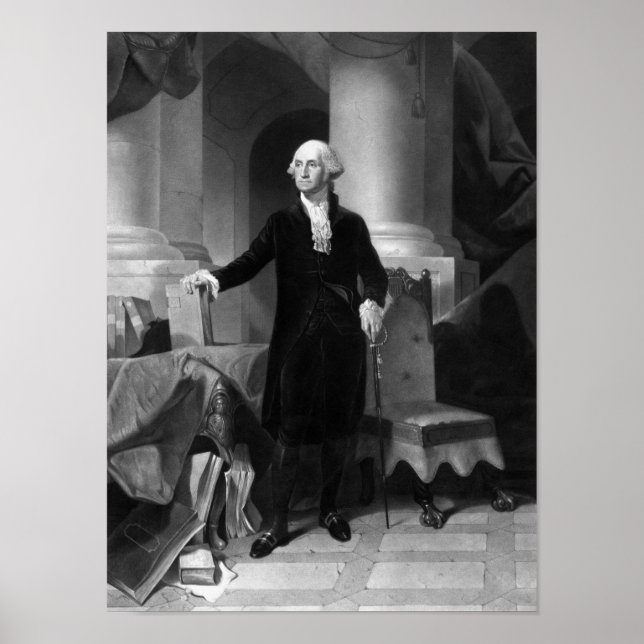 Poster Président George Washington (Devant)