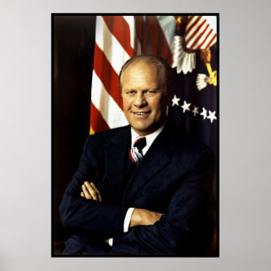Poster Président Gerald Ford Portrait