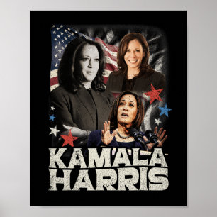Poster Président Kamala Harris Nous ne reviendrons pas 20