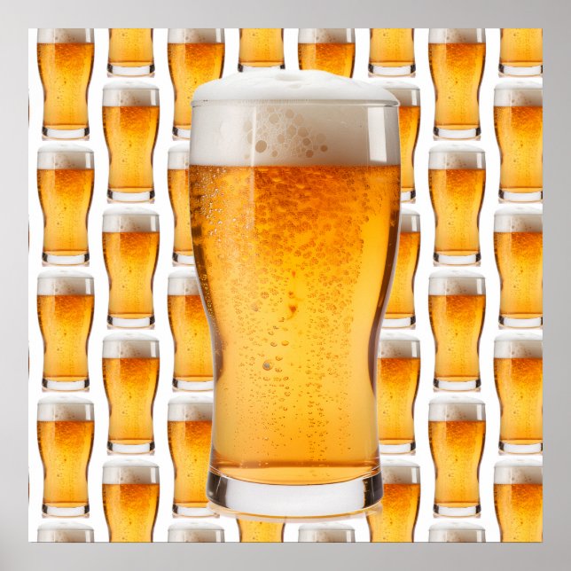 Poster Presque 99 bouteilles de bière sur le mur (Devant)