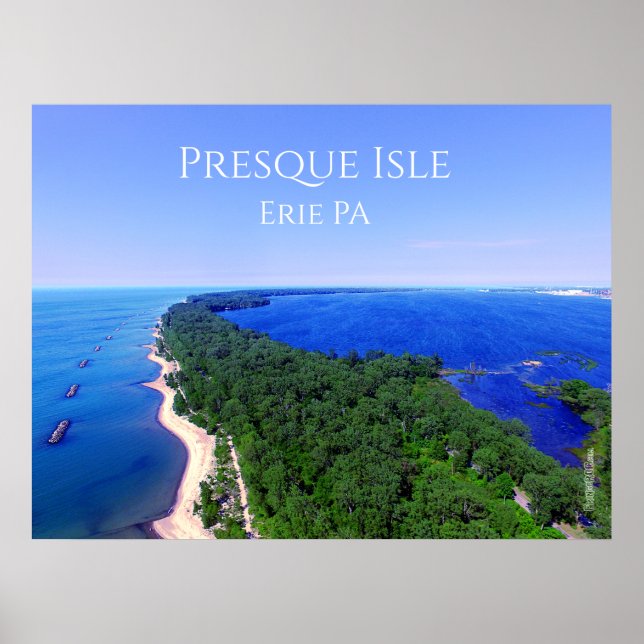 Poster - Presque Isle Erie PA (Devant)