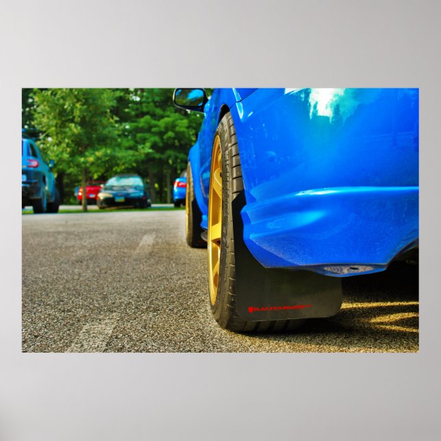 Poster Prêt au rallye (Devant)