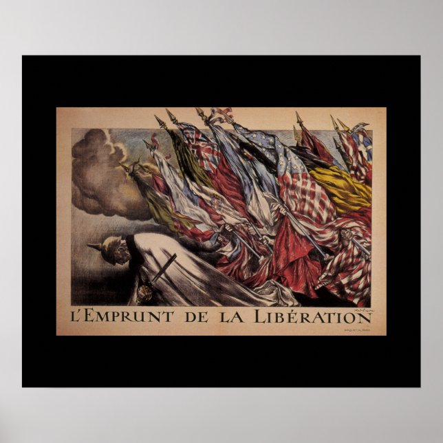 Poster Prêt de libération (1918)_Affiche de propagande (Devant)