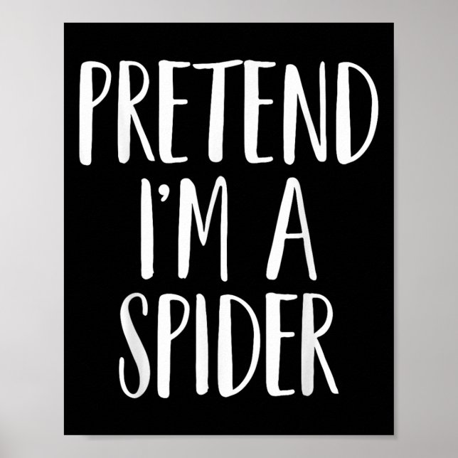 Poster Pretend I'm A Sder Family Women Men Kids Halloween (Devant)