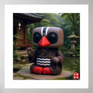 Poster Prêtre Kagu Zen
