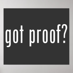 Poster preuve obtenue ?