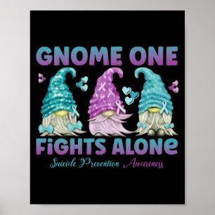 Poster Prévention de la lutte solitaire de Gnome One
