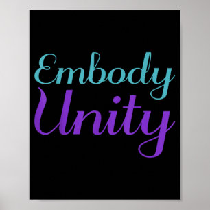 Poster Prévention de la sensibilisation à l'unité incarné