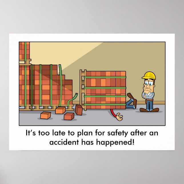 Poster Prévention des accidents 003 (Devant)