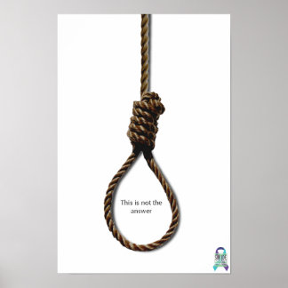 Poster Prévention du suicide