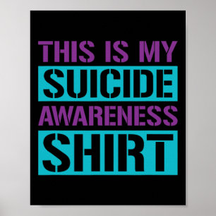 Poster Prévention du suicide - C'est ma sensibilisation a