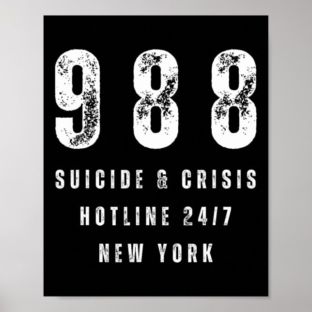 Poster Prévention du suicide - Dépression (Devant)