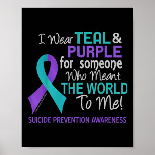 Poster Prévention Du Suicide Pour Quelqu'Un Qui Veut Que 