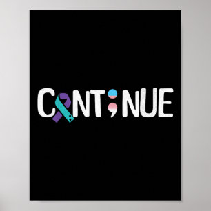 Poster Prévention Mois de sensibilisation au suicide tran