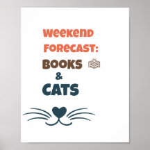 Prévisions de week-end Livres & Chats