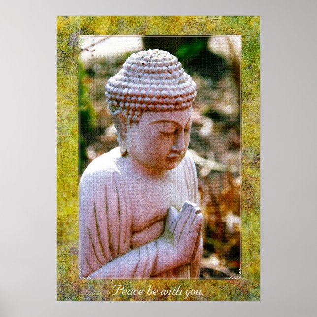 Poster Prier Bouddha L'art apaisant (Devant)