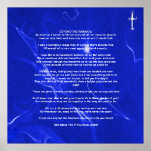 POSTER PRIÈRE ANIMALE APRÈS LA PERTE