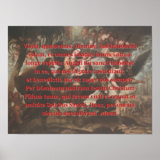 Poster Prière de nuit Sainte famille Imprimer (Devant)