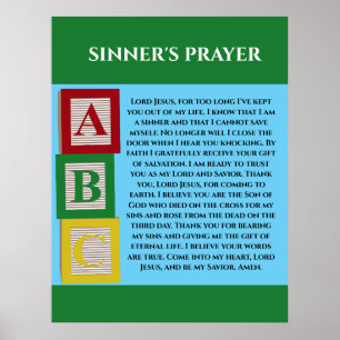 POSTER PRIÈRE DES SINNERS