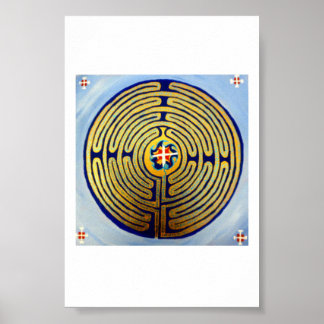 Poster Prière du Labyrinthe