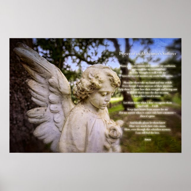 Poster Prière d'un souffleur d'Alzheimer (affiche) (Devant)