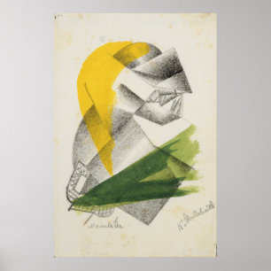 Poster Prière II, c.1913 (lithographie)