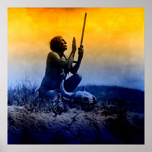 Poster Prière indienne