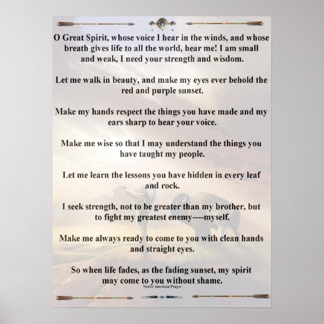 Poster prière indienne-1 (Devant)