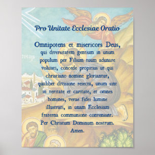 Poster Prière pour l'unité Imprimer