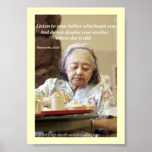 Poster Prières bibliques