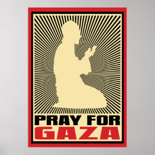 Poster Priez Pour Gaza