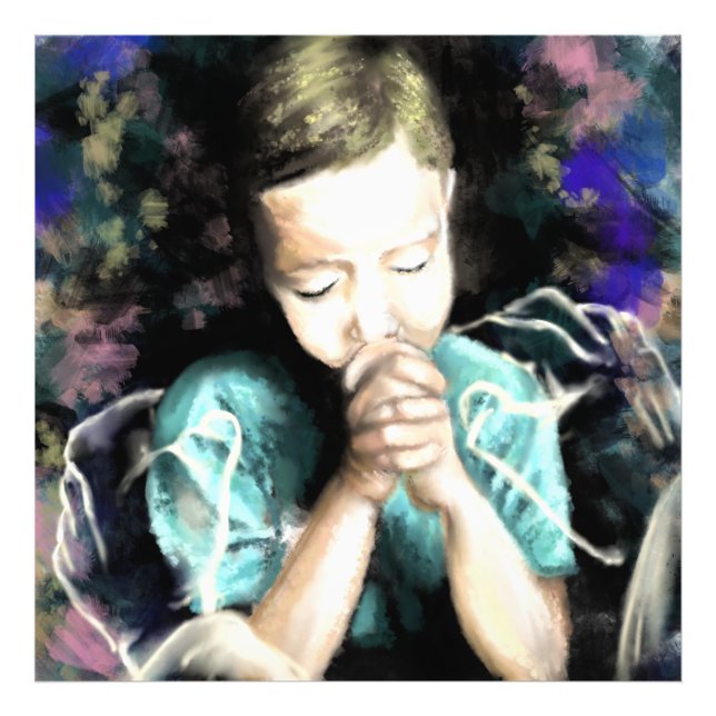 Poster Priez pour la paix (Devant)