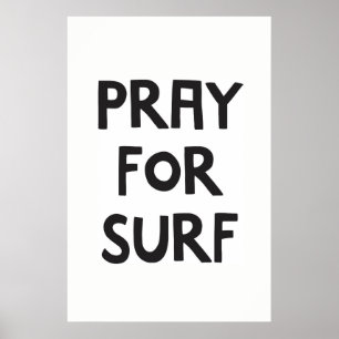 Poster Priez Pour Le Surf