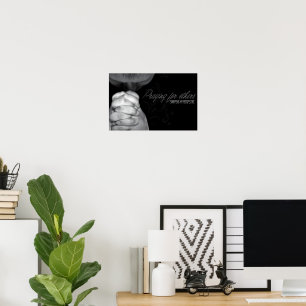 Poster "Priez pour les autres" Motivation Affirmation