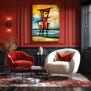 Poster Primal Watch — Tour Abstract Expressionniste de Pl