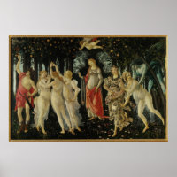 Primavera / Allégorie du printemps par Botticelli