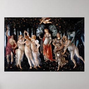 Poster Primavera Botticelli