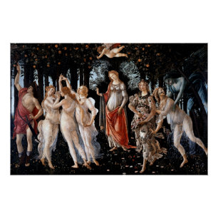 Poster Primavera Botticelli