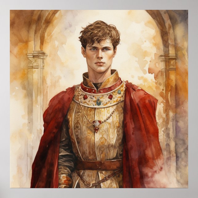 Poster Prince médiéval (Devant)