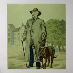 Poster Prince Otto Von Bismarck dans Friedrichsruh