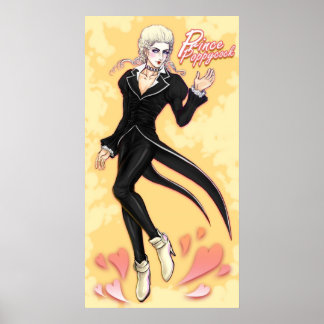 Poster Prince Poppycock Tuxedo