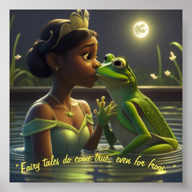 Poster Princess & Frog (Devant)