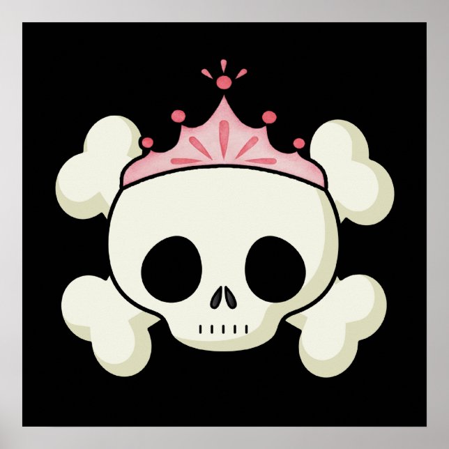 Poster Princess Skull (Devant)