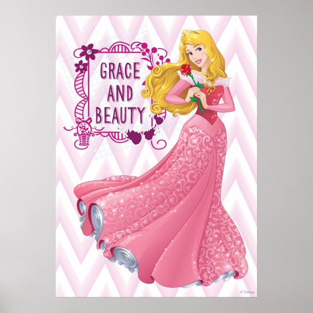 Poster Princesse Aurora (Devant)