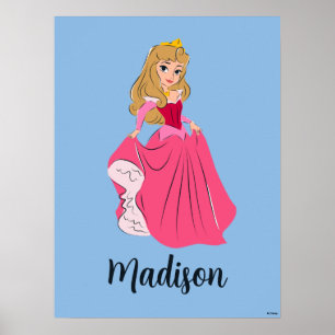 Poster Princesse Aurora Plutôt en rose
