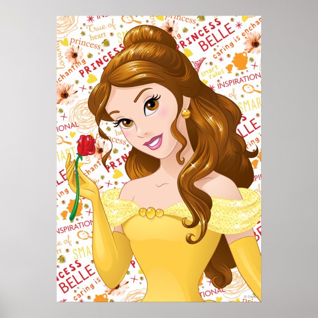 Poster Princesse Belle (Devant)