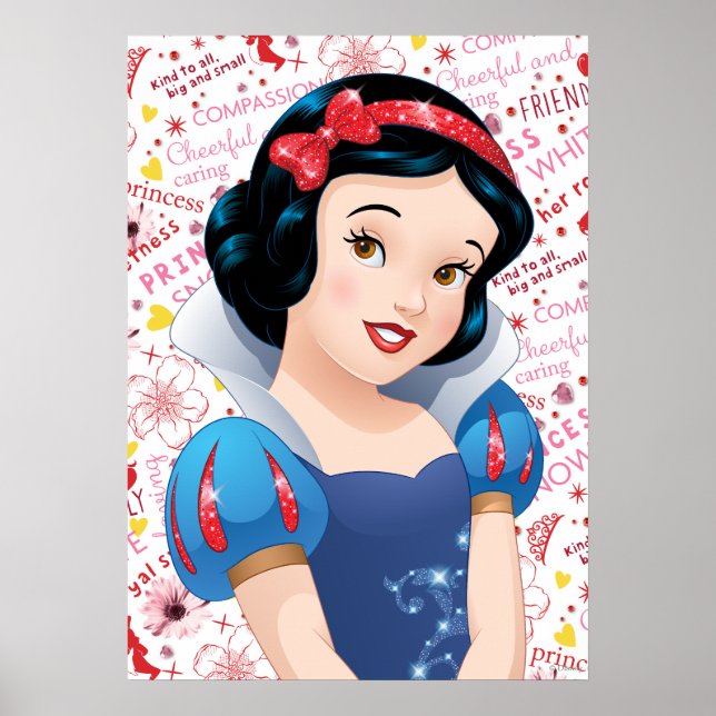Poster Princesse Blanche Neige (Devant)