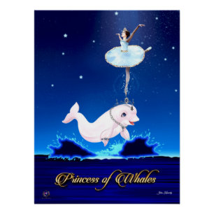 Poster Princesse brillante d'affiche de ballet de