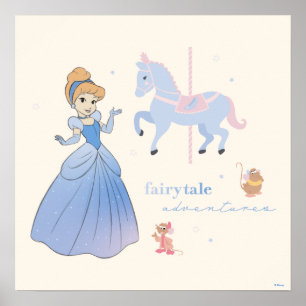 Poster Princesse Cendrillon Fairytale Adventures